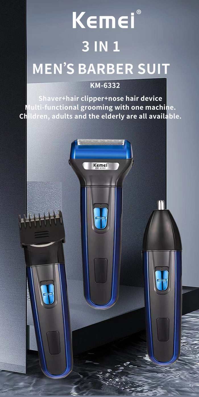 Kemei 3 in 1 trimmer