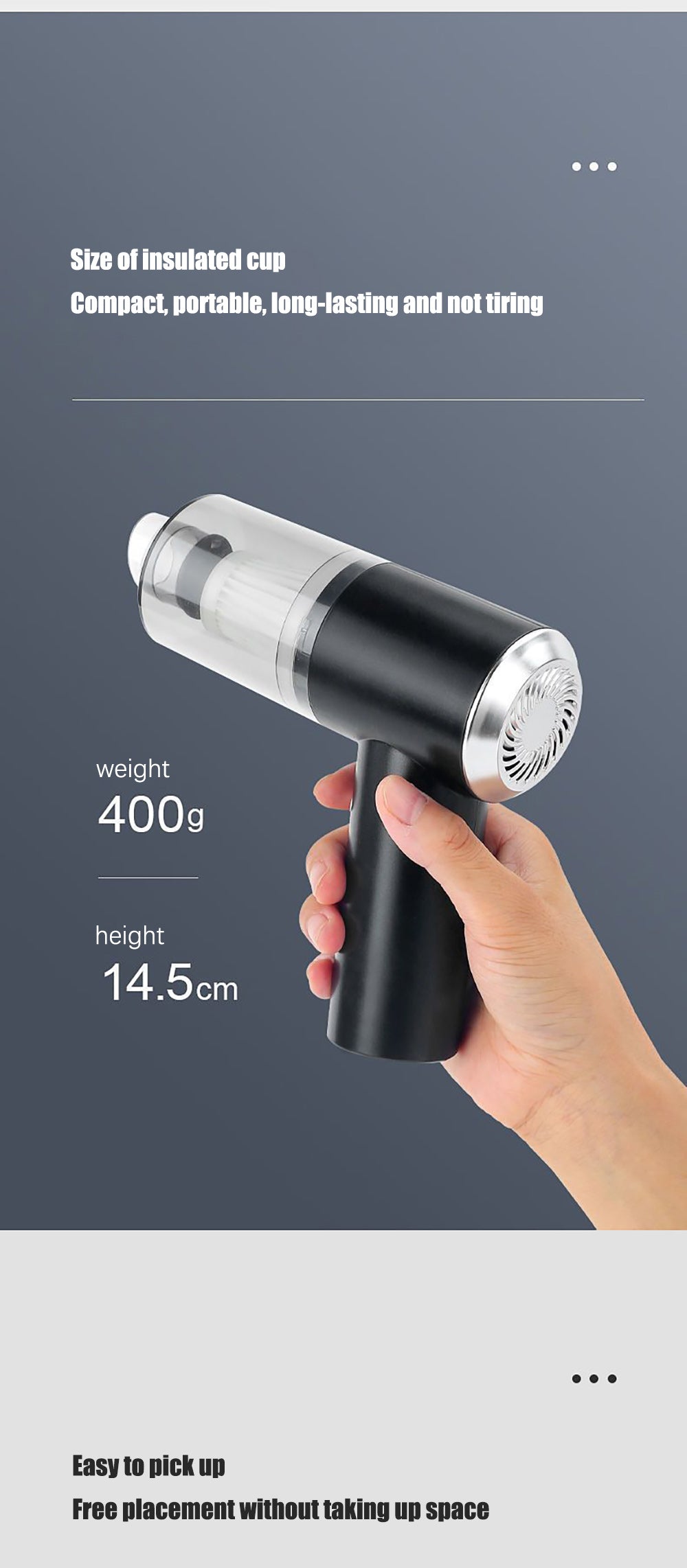 3 in 1 Car vaccum