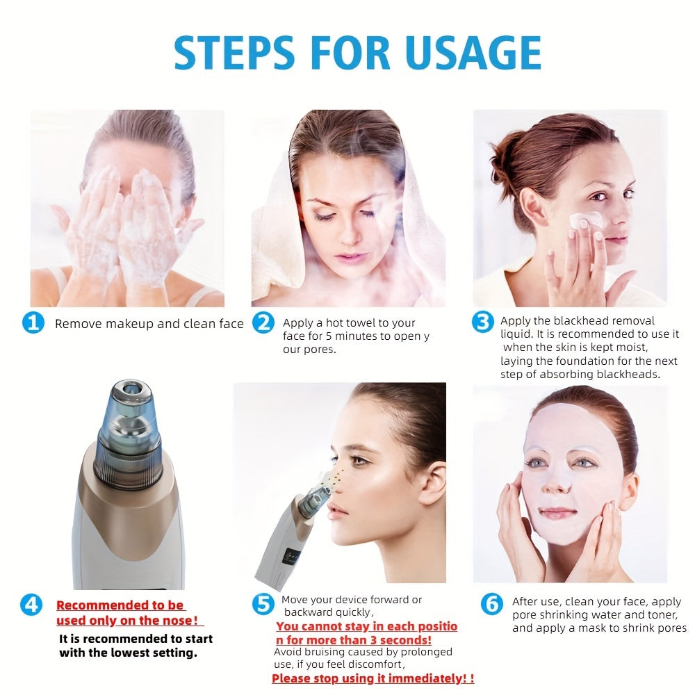 4 in 1 BlackHead Remover 8030