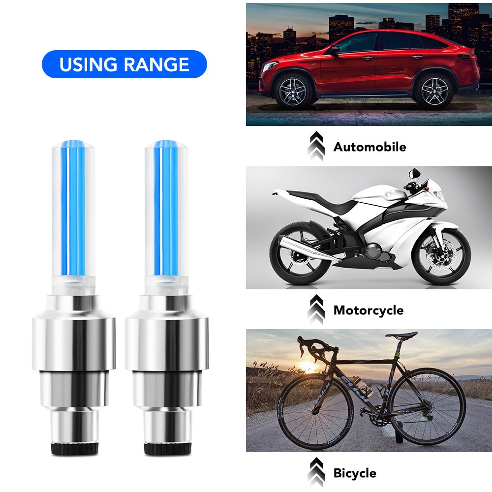 Car light blue