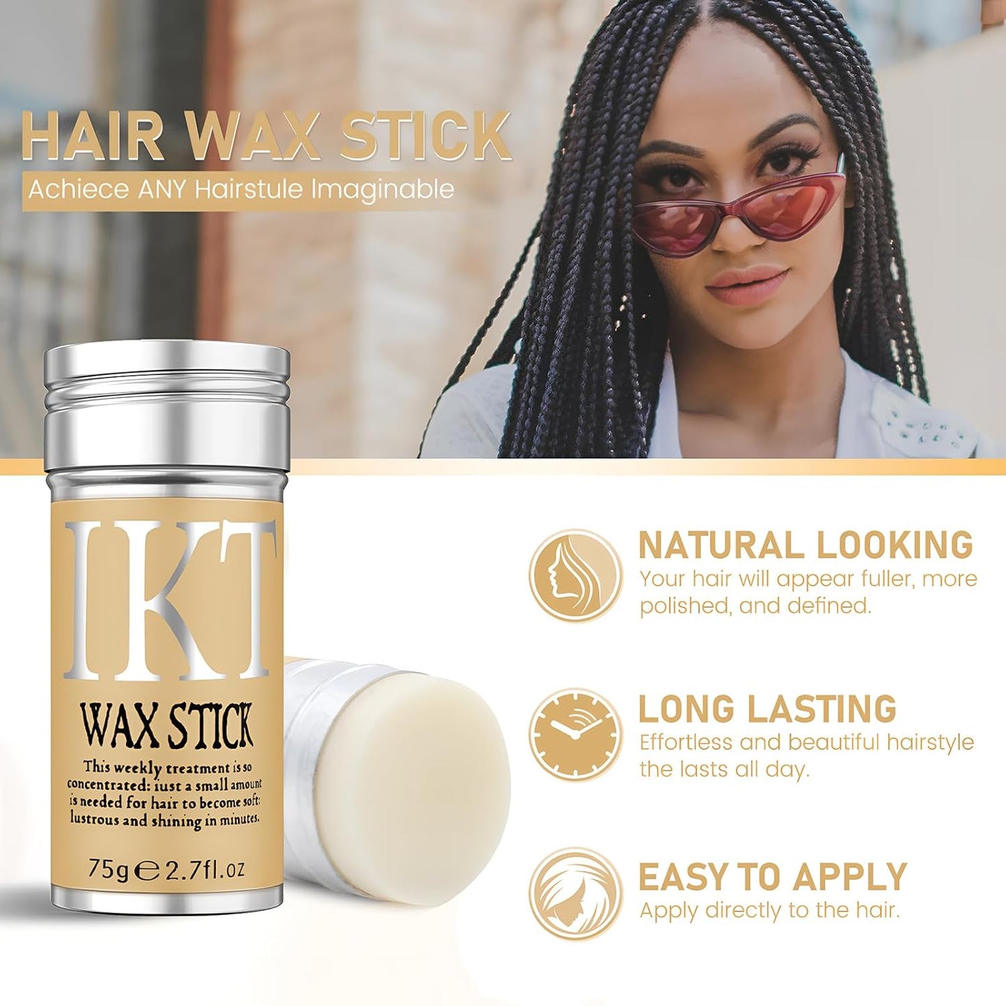 Hair Wax Stick (75G)