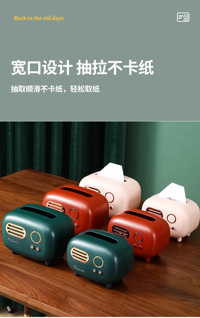 Radio Model Tissue Box,