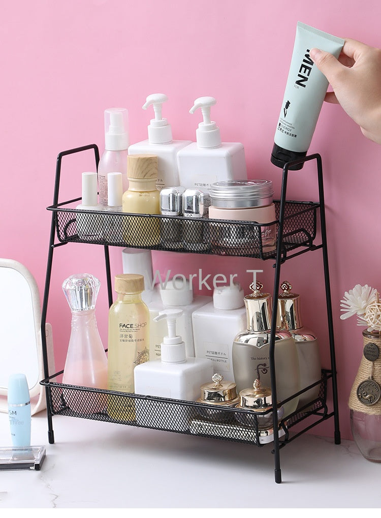 2 layer steel rack