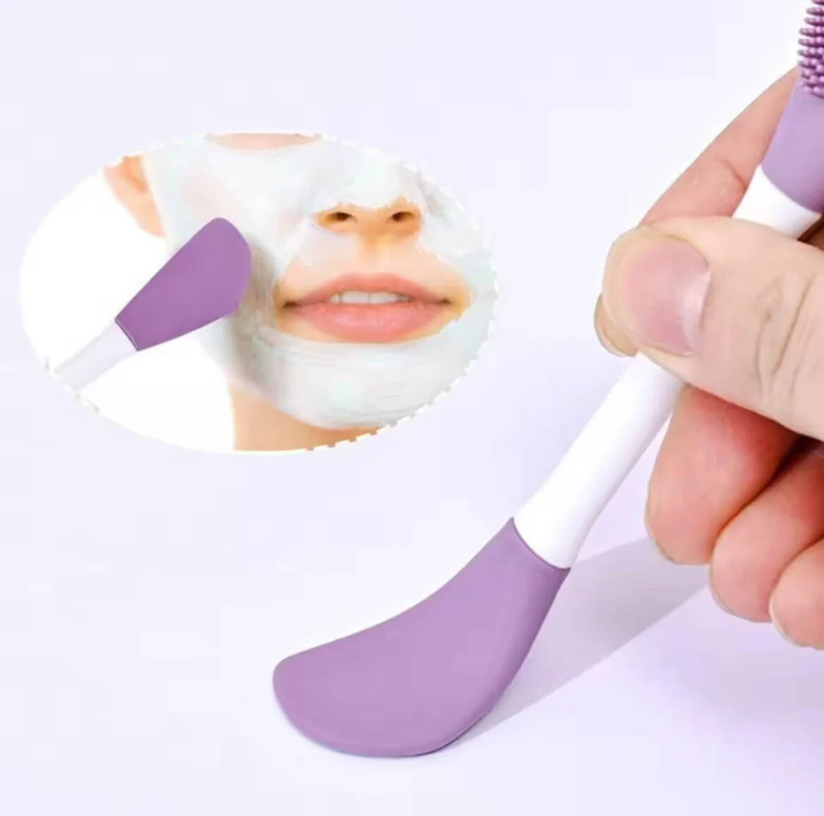 Silicone Double Sided Facial Cleansing Brush