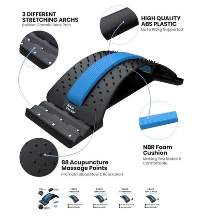 Back Massager Stretcher Equipment Massage Tools