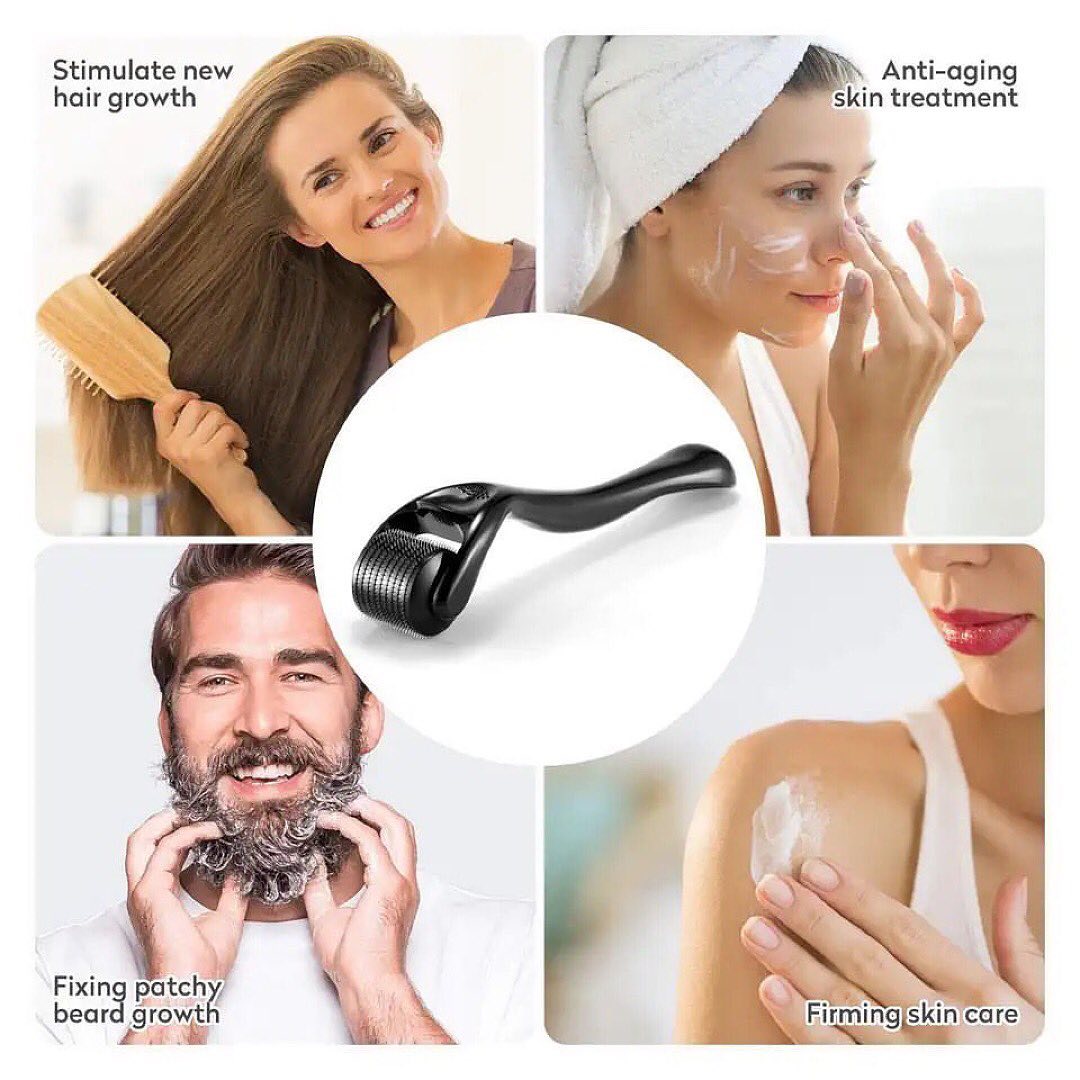 540 Needles Facial & Body Hair Growth Derma Roller