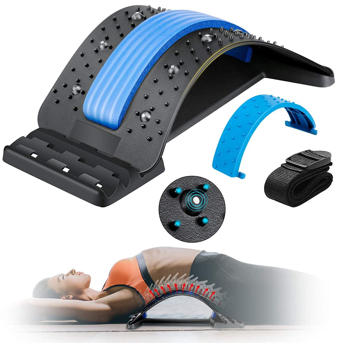 Back Massager Stretcher Equipment Massage Tools