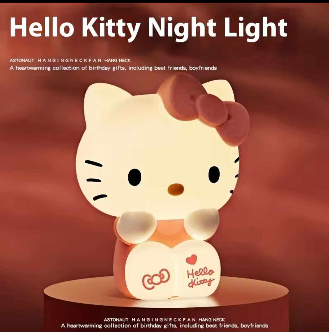 Hello Kitty Silicone Night Light Lamp