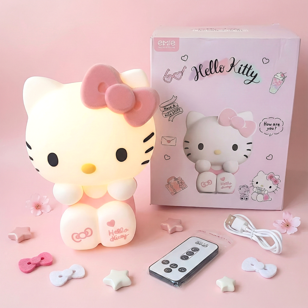 Hello Kitty Silicone Night Light Lamp